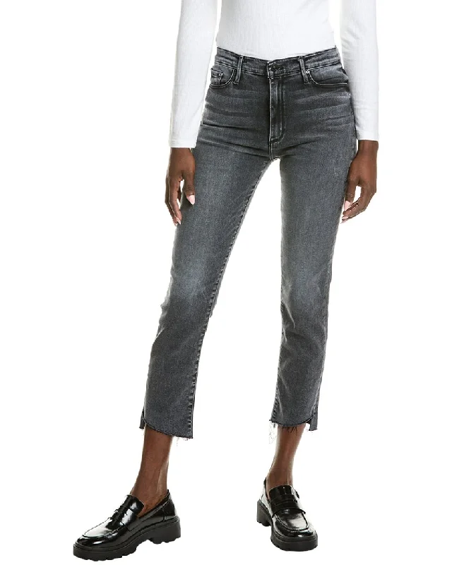 Women’s harem pants for a comfortable fit -Black Orchid Olivia Shame On The Moon Slant Straight Jean