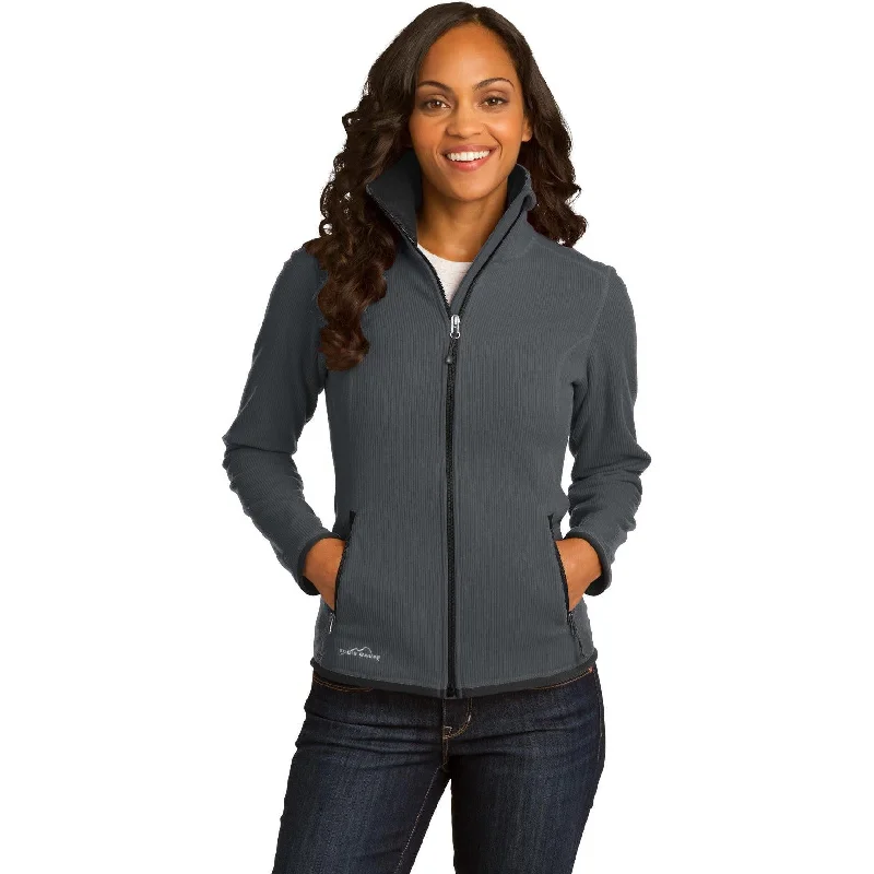 Women’s double-breasted coats for sophisticated style -CLOSEOUT - Eddie Bauer Ladies Full-Zip Vertical Fleece Jacket