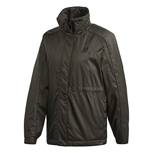 Women’s belted coats for elegant silhouette -Adidas Womens W Bos Ins Jkt Jacket