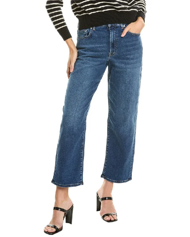 Women’s fleece-lined pants for winter warmth -7 For All Mankind The Modern Straight Jean