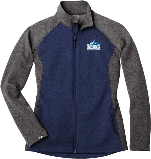 Women’s zippered coats for a modern look -Storm Creek Ladies Architect Diamond Fleece Jacket