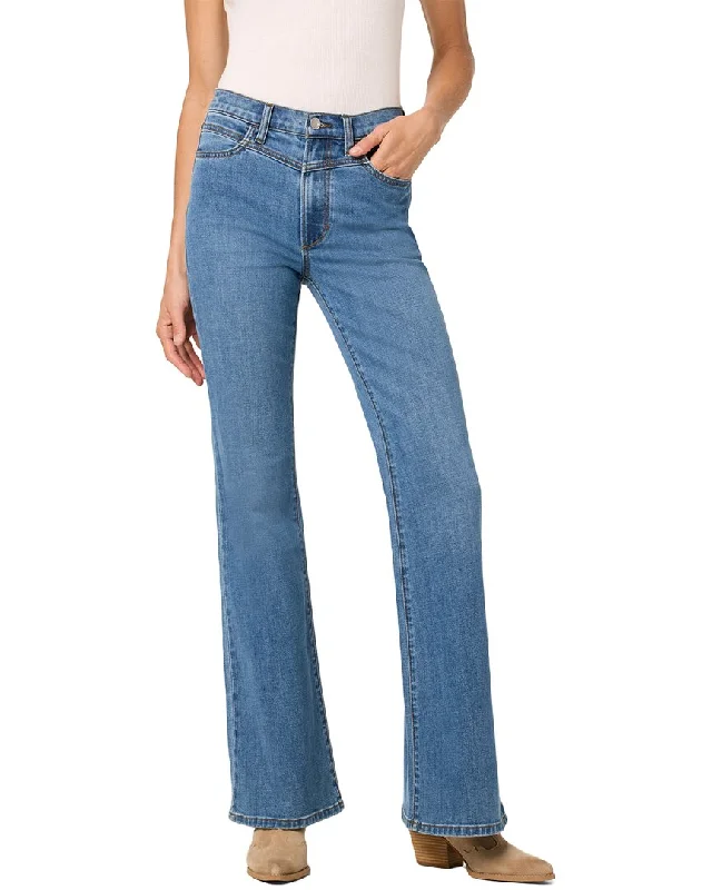 Women’s faded denim pants for casual looks -JOE'S Jeans Anita High-Rise Flare Jean