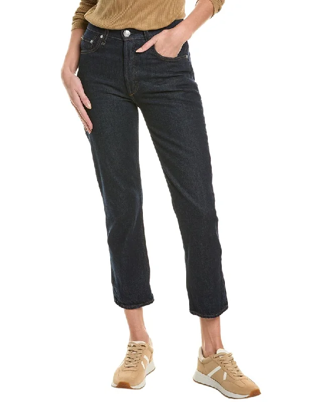 Women’s high-waisted leggings for active style -rag & bone Nina Rinse High-Rise Cigarette Jean