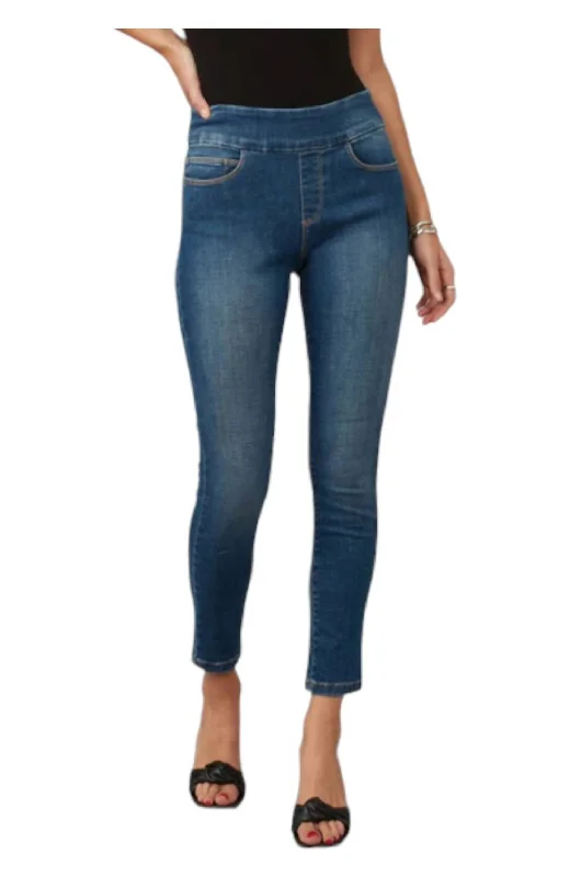 Women’s culottes for stylish summer looks -Anna Skinny Jeans In Rugged Classic Blue