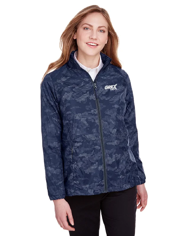 Women’s utility coats for functionality and style -North End Ladies Rotate Reflective Jacket