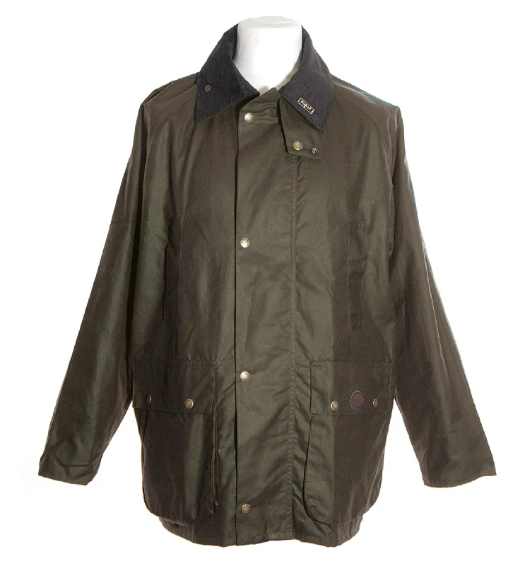 Women’s camo coats for military-inspired style -W10 - Burley Wax Jacket (Vented) - BROWN