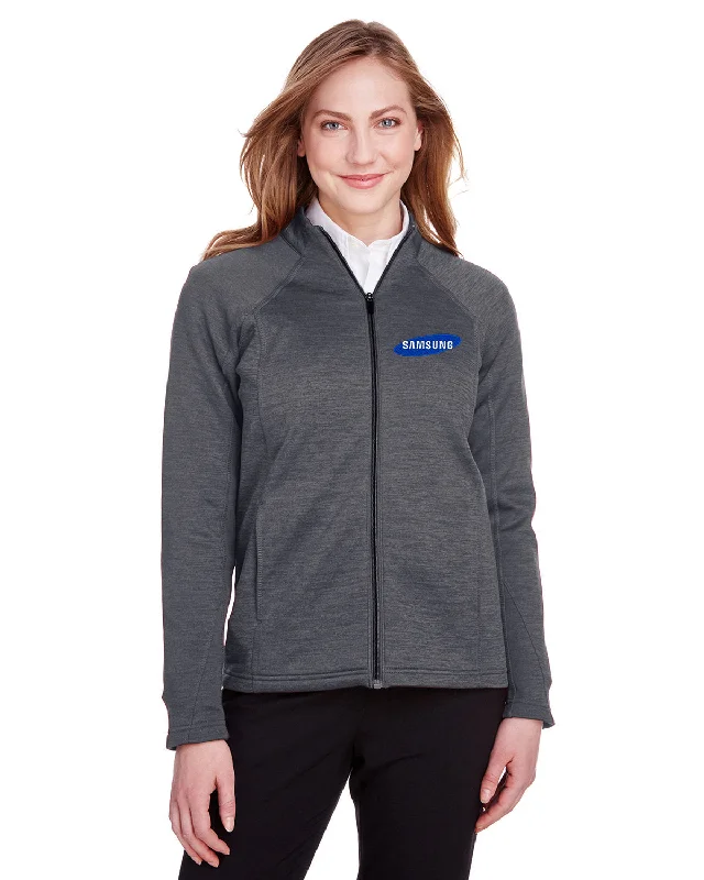 Women’s retro-style coats for vintage flair -North End Ladies Flux 2.0 Full-Zip Jacket