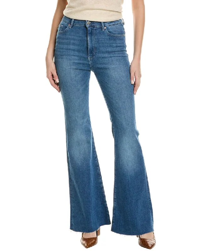 Women’s corduroy pants for fall fashion -DL1961 Rachel Driggs Ultra High-Rise Flare Jean