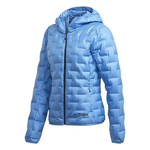 Women’s wool coats for elegance -Adidas Womens W Light Down Ho Jacket