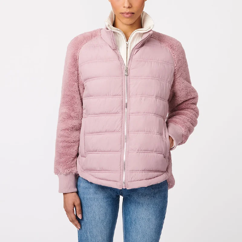 Tailored women’s coats for professional style -Soft Quilted Jacket