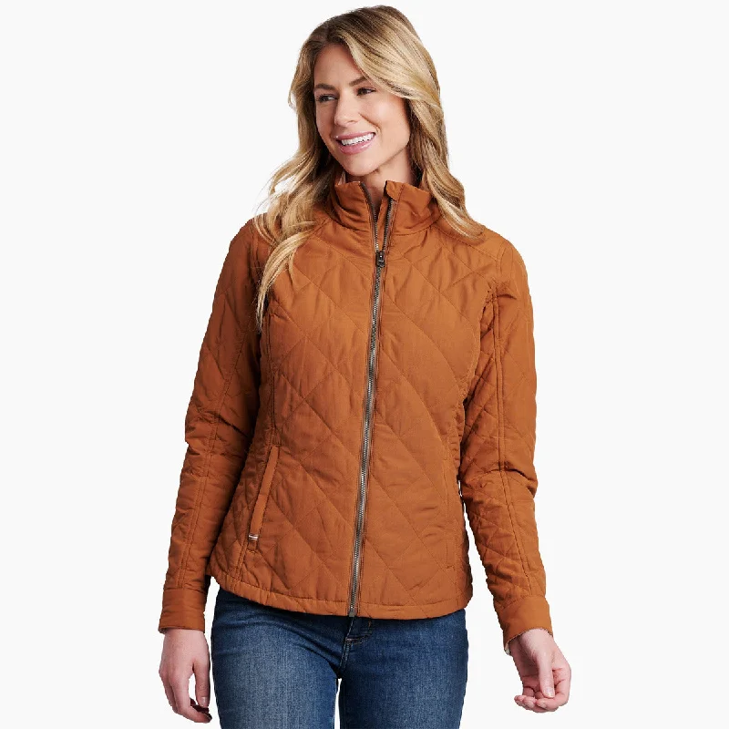 Long women’s coats for cold weather -Women's Stunnr Insulated Jacket