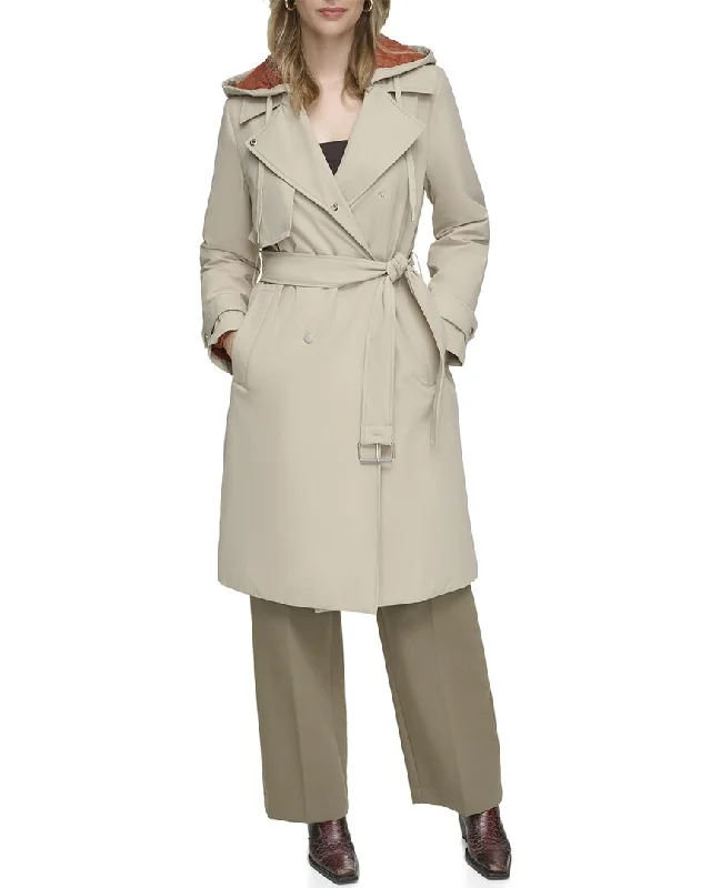 Women’s oversized trench coats for a bold look -Andrew Marc Evesham Coat