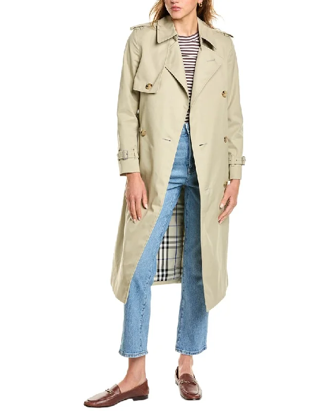 Women’s jackets and coats for layering -Burberry Double-Breasted Belted Trench Coat