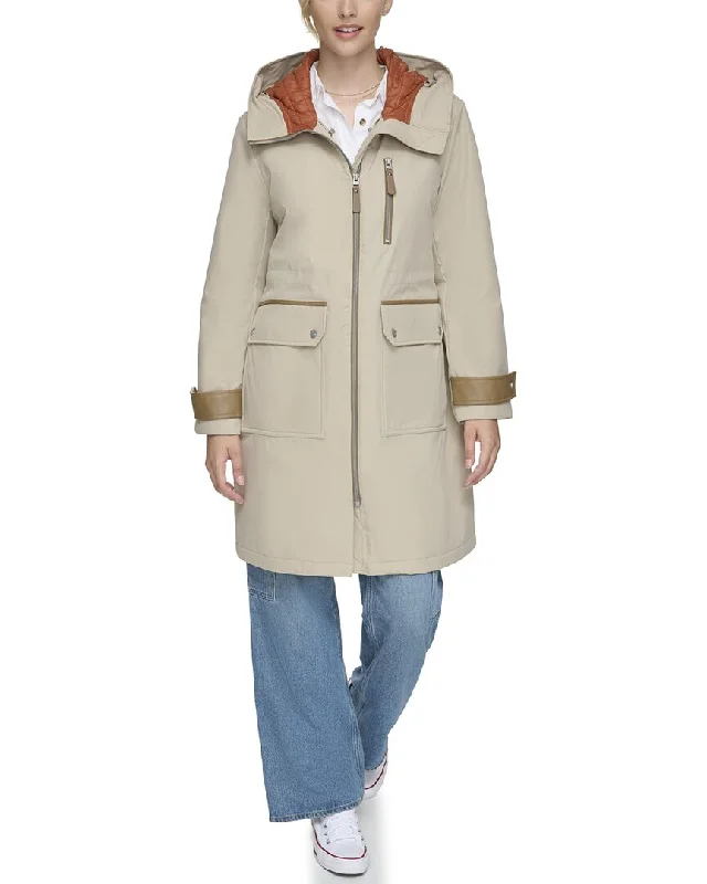 Women’s zip-front coats for easy access -Andrew Marc Gemas Coat