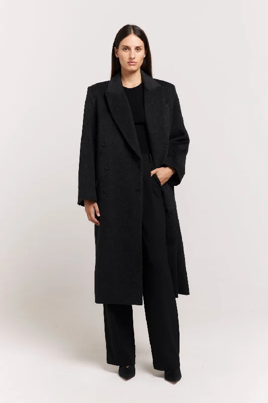 Women’s zip-up coats for easy wear -Albi Coat