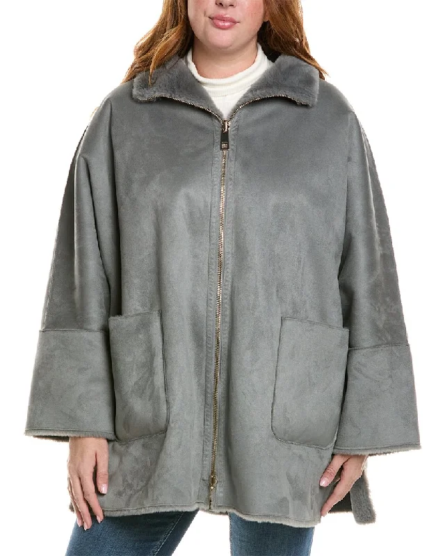 Women’s insulated coats for cold outdoor activities -Marina Rinaldi Plus Eccelso Coat