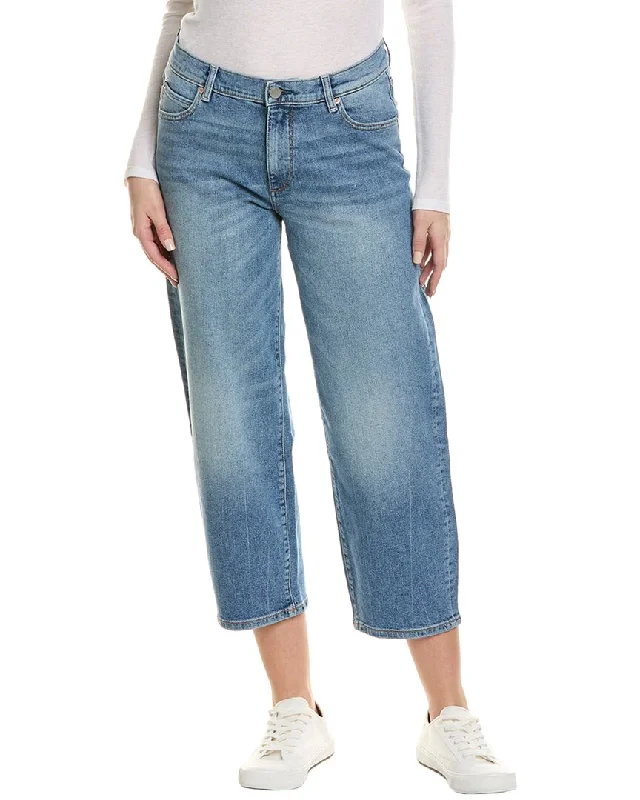 Women’s dark wash jeans for sophisticated look -DL1961 Thea Ravello Boyfriend Jean