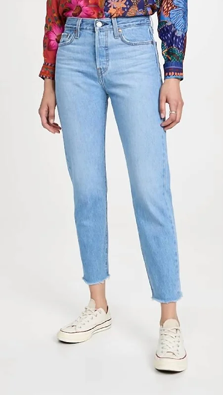 Women’s mid-rise pants for all-day comfort -Wedgie Taper Jeans In Athens No Way