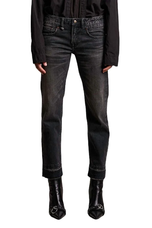 Women’s skinny jeans for everyday comfort -Boy Straight Jeans In Hart