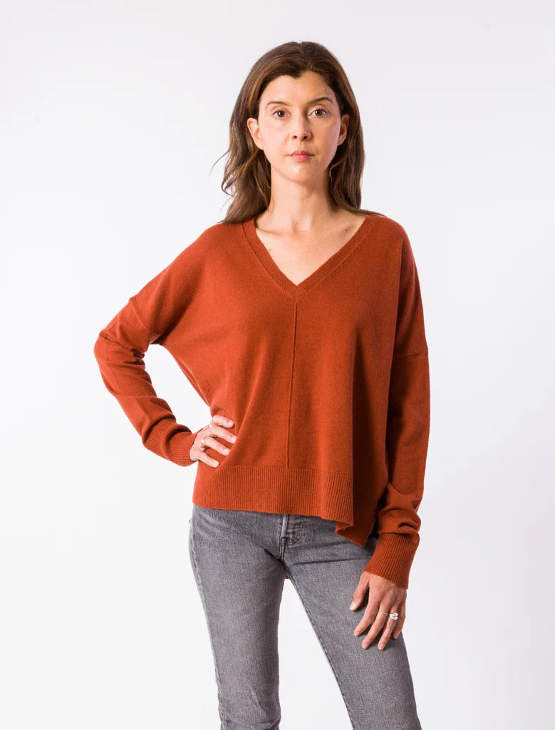 Women’s tops for layering over camisoles -AUBURN WAGNER TOP