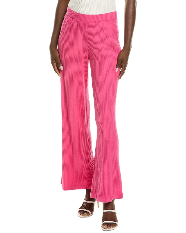 Women’s wool blend pants for cold weather -Velvet by Graham & Spencer Ribbed Pant