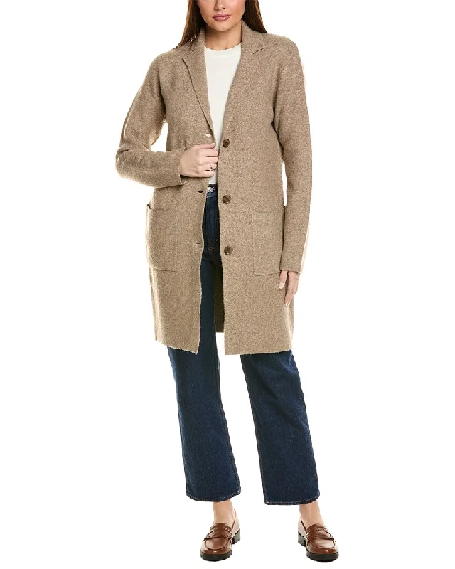 Women’s wool coats for elegance -Michael Stars Sumi Coatigan