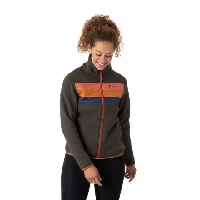 Women’s heavy-duty coats for harsh winters -Women's Teca Fleece Full-Zip Jacket