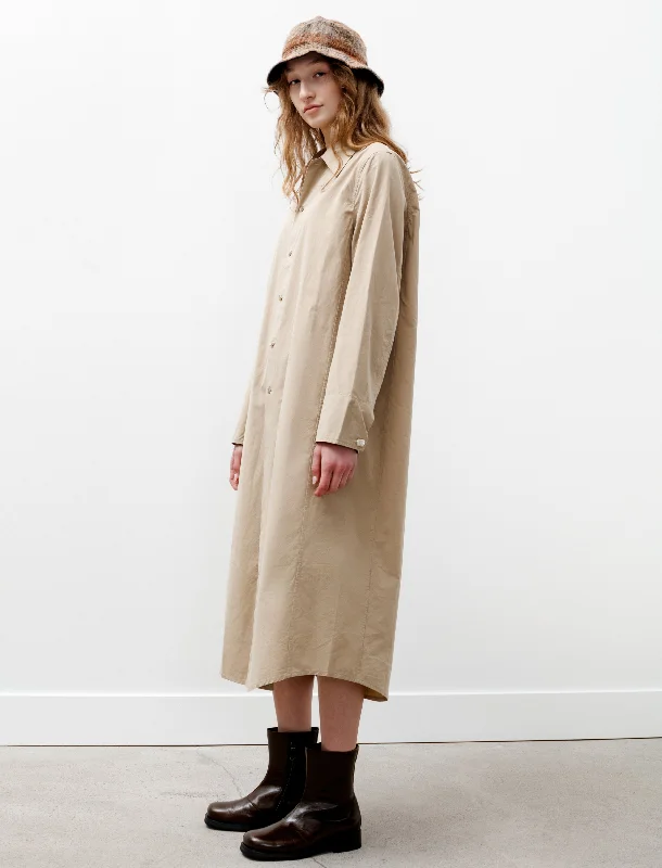 Women’s high-low dresses for trendy look -Welding Shirtdress Humble Khaki